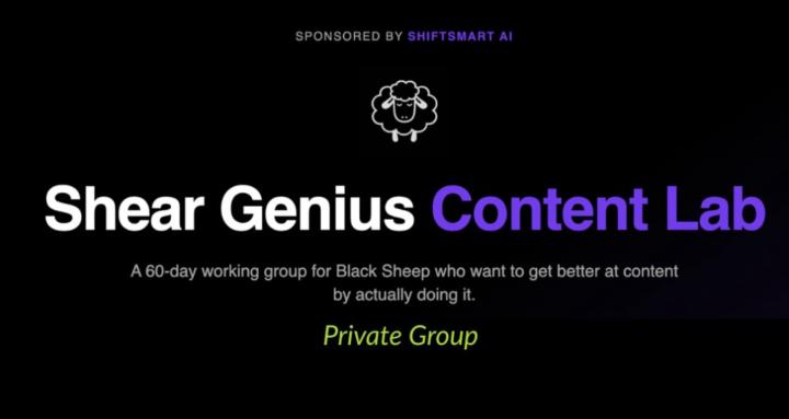 Shear Genius Content Lab 