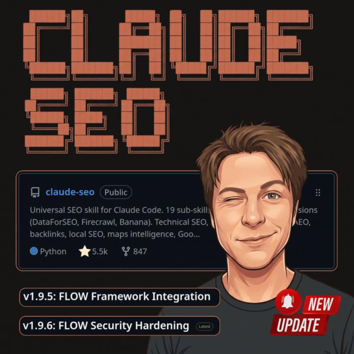 Claude SEO v1.9.6 is live.