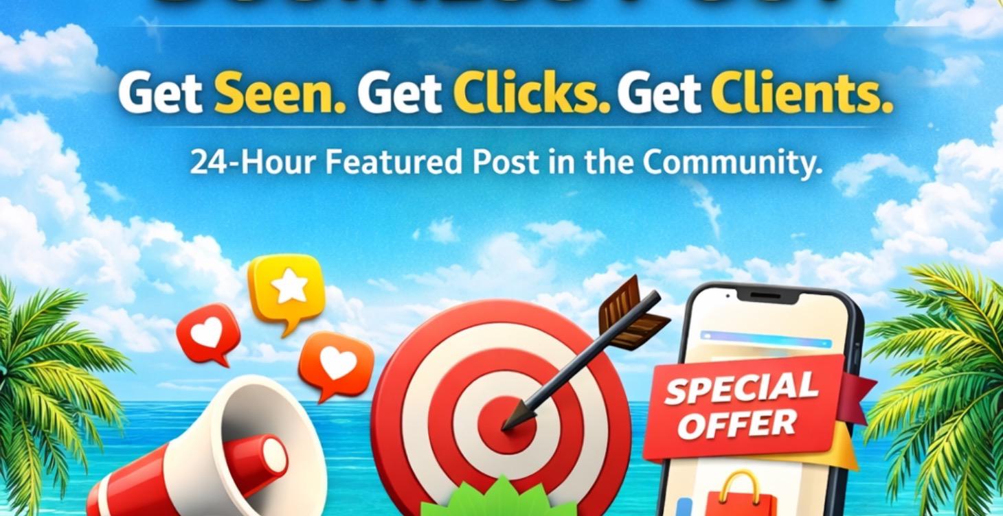 24 Hr Pinned Business Post