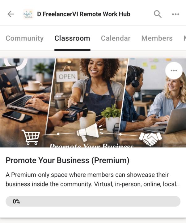 🚨 NEW CLASSROOM: PROMOTE YOUR BUSINESS 🚨
