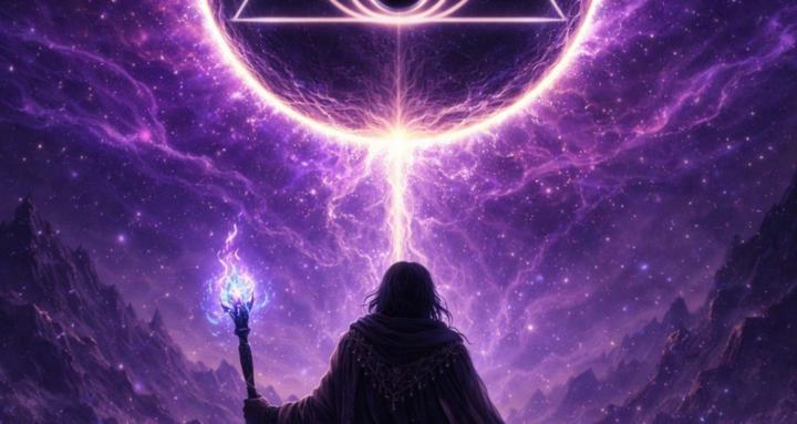 The violet star