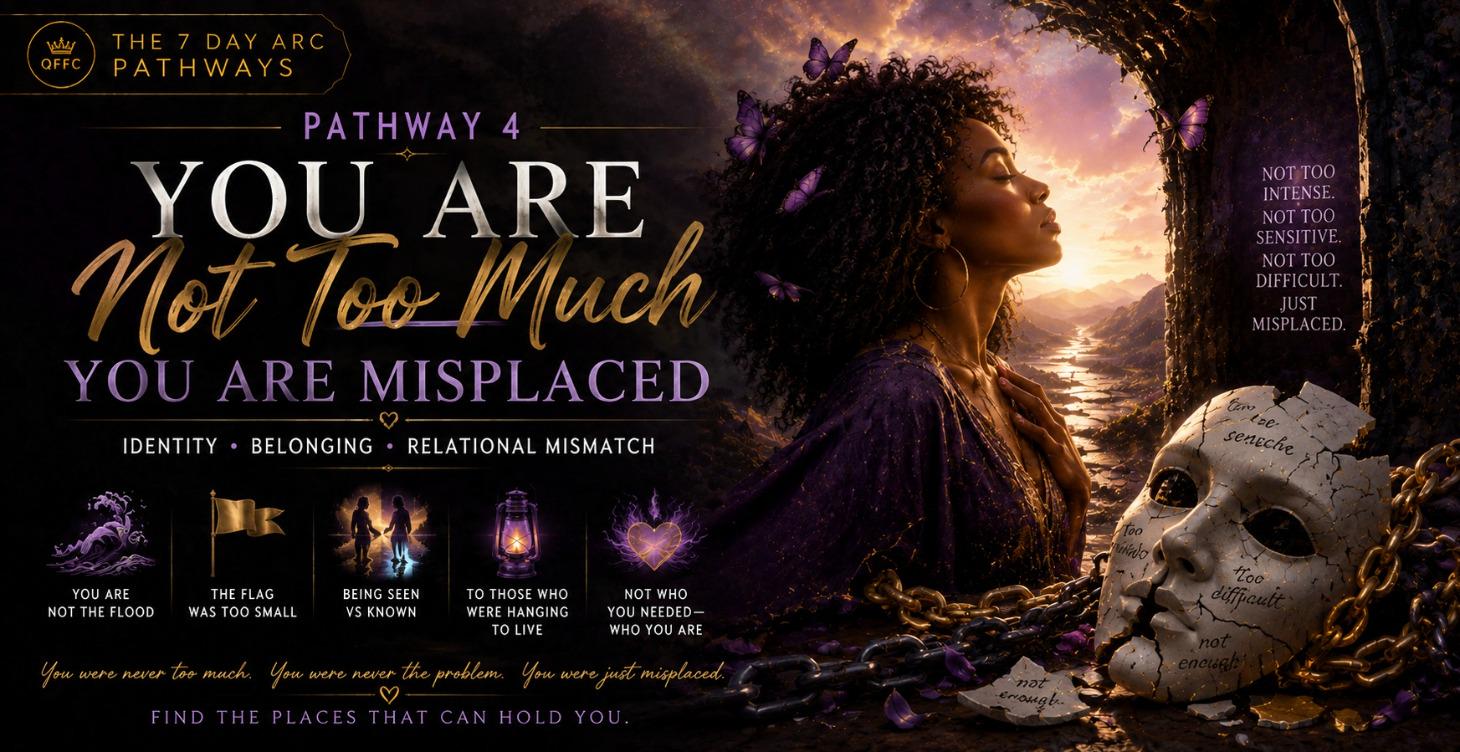 You Are Not Too Much — You Are Misplaced