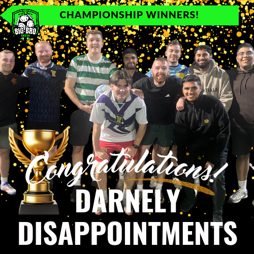 FT⚽️ Darnley Disappointments 4 - 6 Cumnock Boys 🏆 [POTM Mathew} Champions League Semi-Finals (2nd leg):