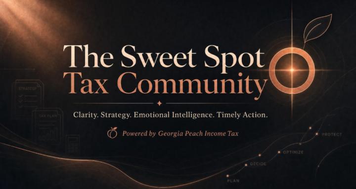 The Sweet Spot Tax Community cover