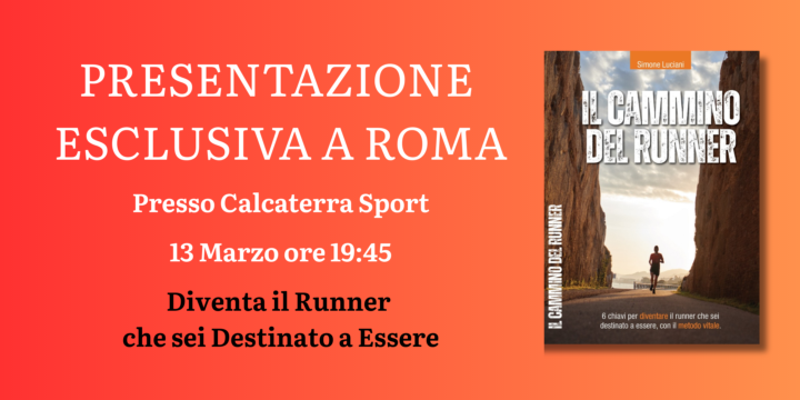 Presentazione del libro Il Cammino de Runner a Roma!