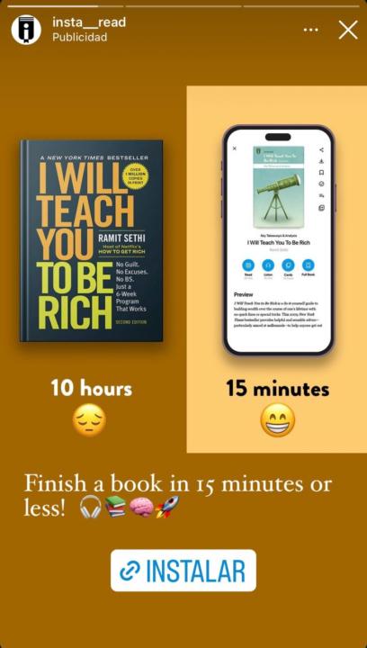 Anuncio de comparación