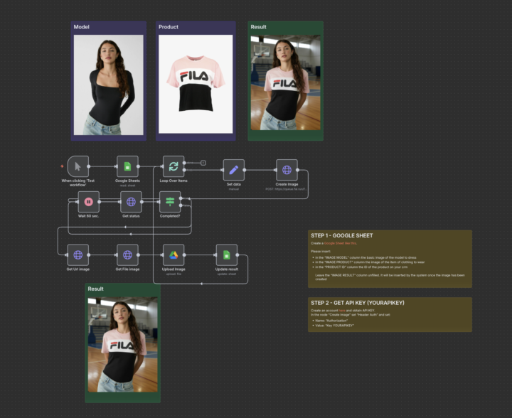  Free Just dropped my Nano Banana x n8n workflow 🍌 