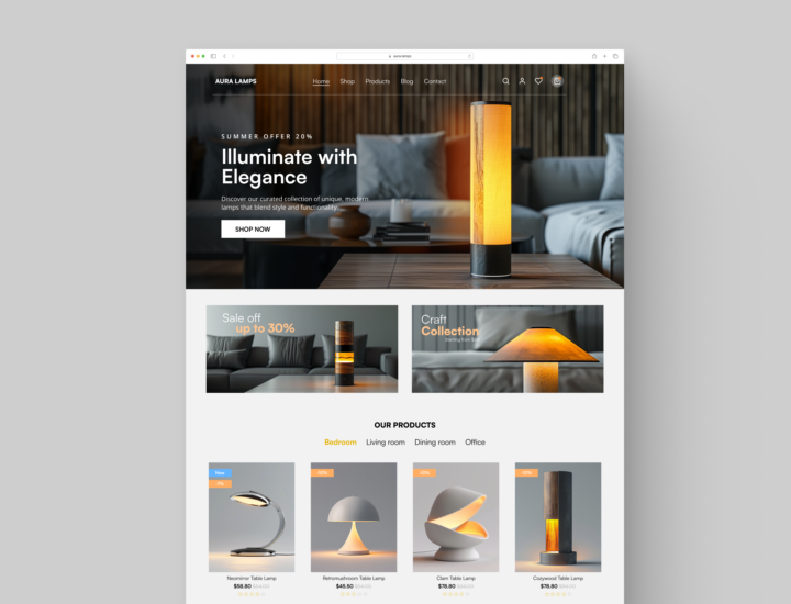 New Home Page - 100% with AI 💻
