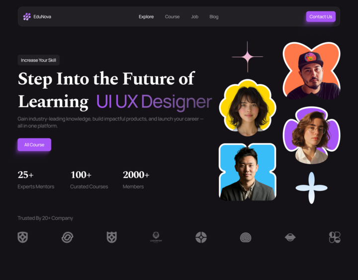 Hero Section Challenge (2) - EduNova