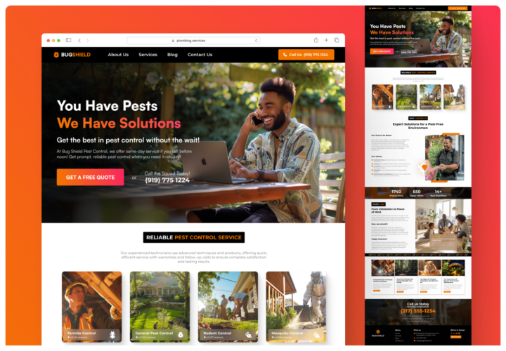 Home Page Finished! 🎉