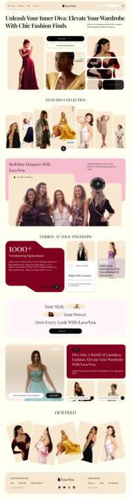  Fashion Brand Website Design