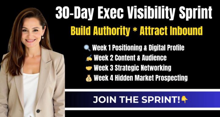 January 30-Day Exec Sprint!