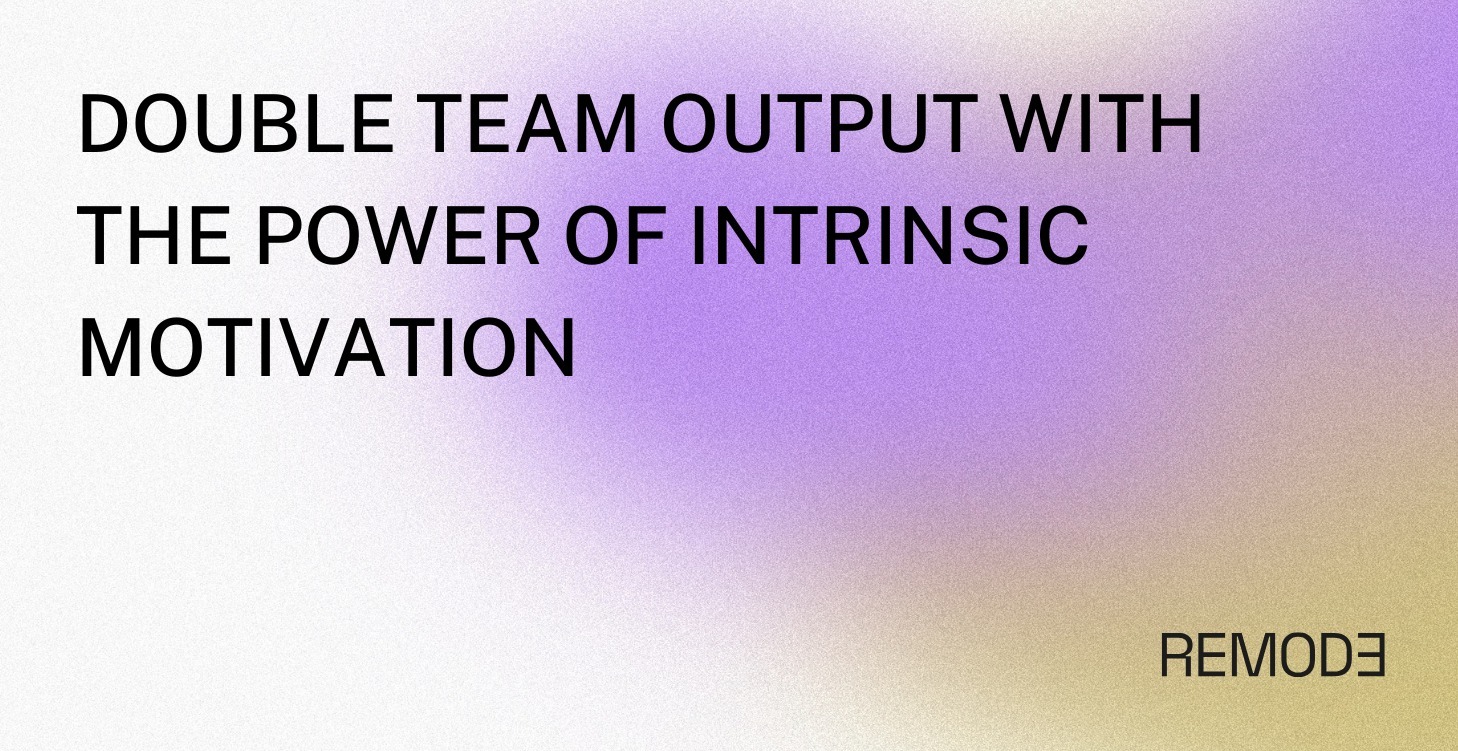 The Power of Intrinsic Motivation