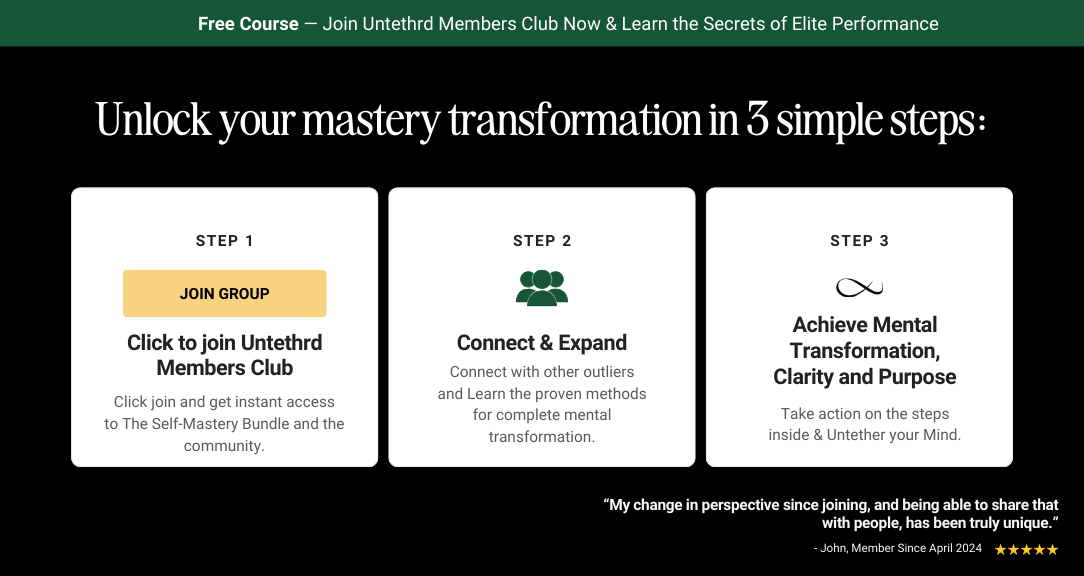 Untethrd Self-Mastery Club