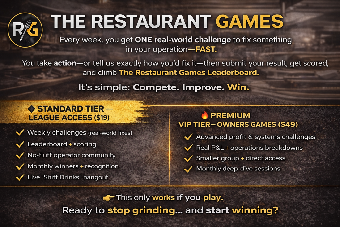 The Restaurant Games