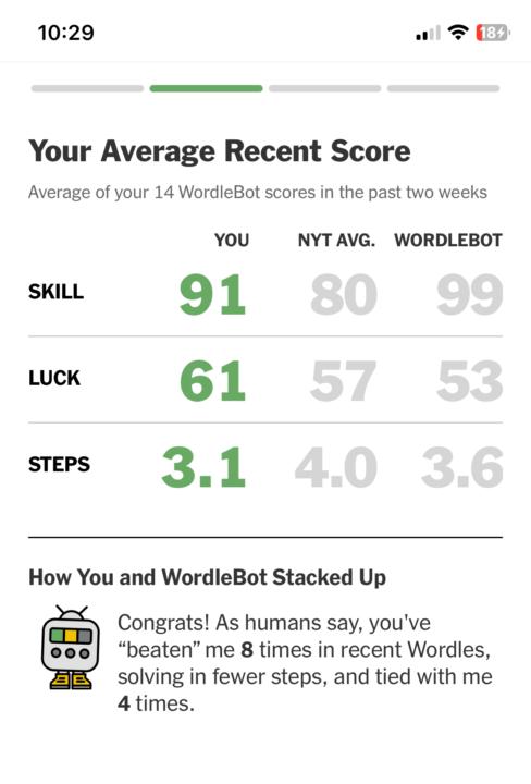 Data Science Applied to Wordle?