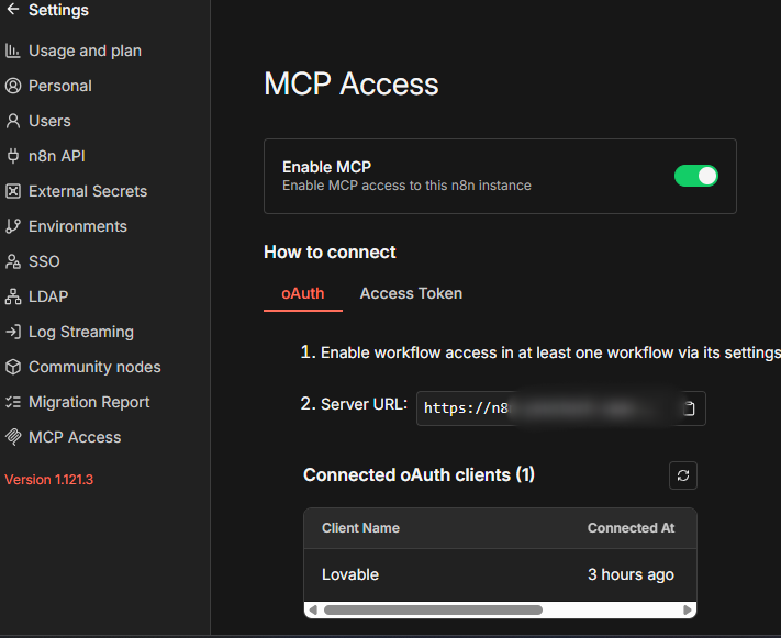 🚀 The MCP Server for n8n is now available (beta release)!
