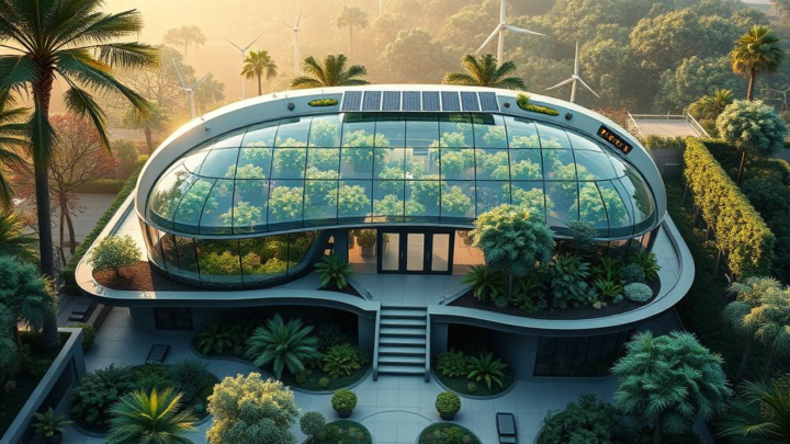 From Glass Gardens to Micro-Grids: A Deep-Tech Agentic Vision of Self-Sustaining Homes