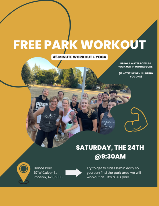 In Person Workout - Phoenix AZ Area