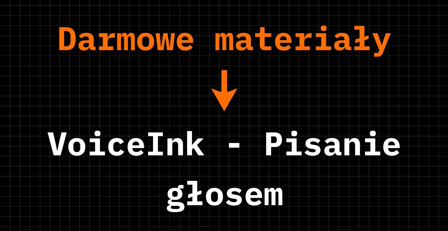 VoiceInk - Pisanie głosem