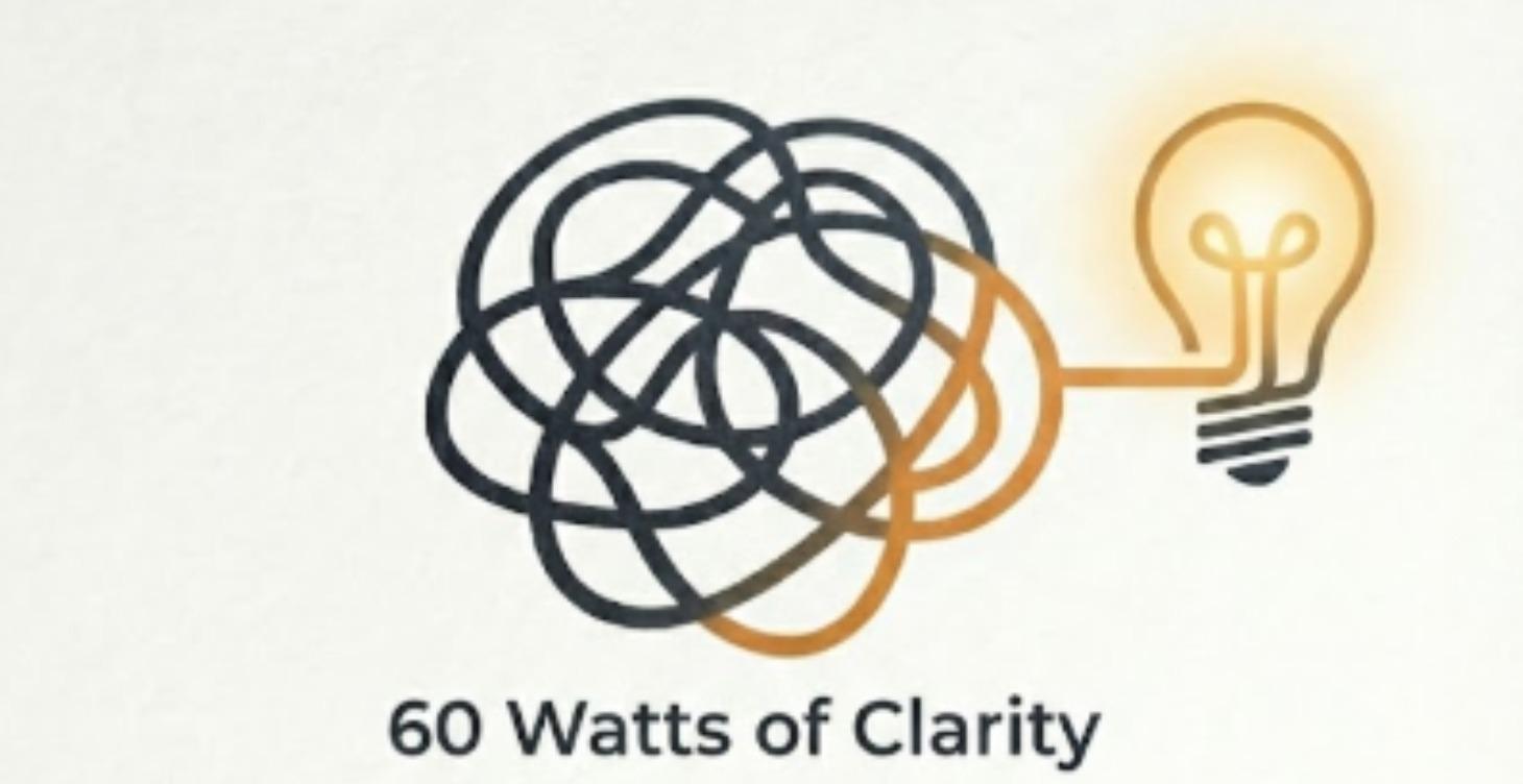 Welcome to 60 Watts of Clarity