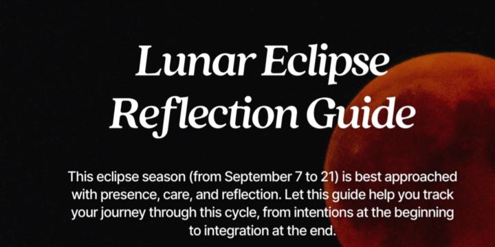 Eclipse Season Begins September 7th