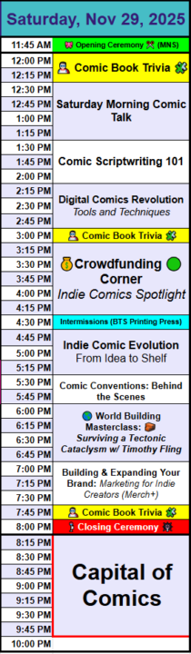 SNCC Day 2 & Special Capital of Comics Masterclass Recording!
