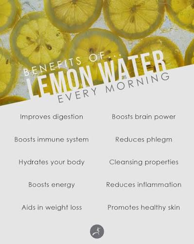Your 6 month lemon water commitment begins now