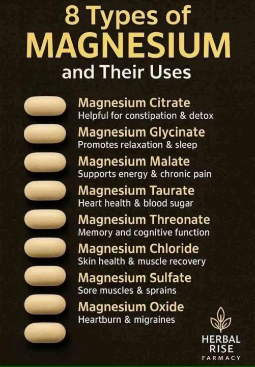 Pick your magnesium