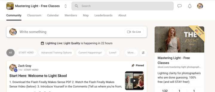 Light Skool LIVE is Tomorrow! Add it to your calendar! 