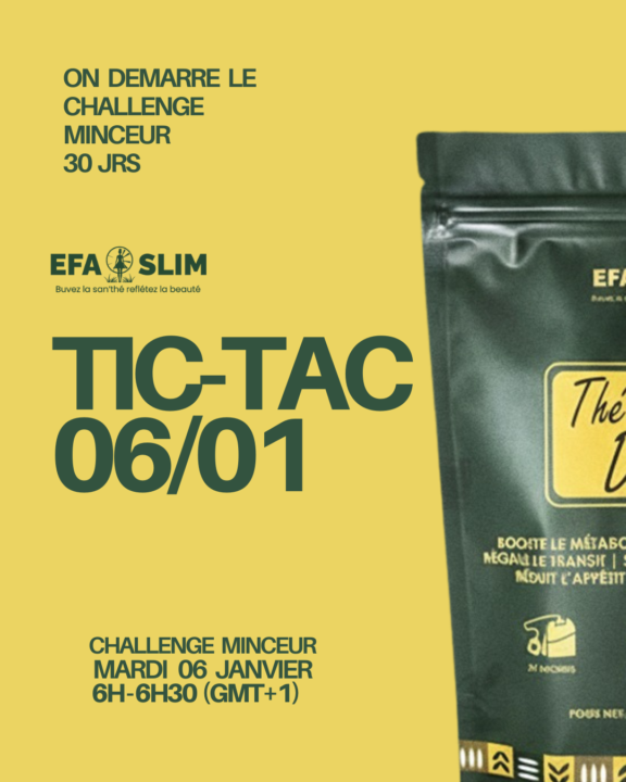 CHALLENGE MINCEUR EFA SLIM – 30 JOURS 💚