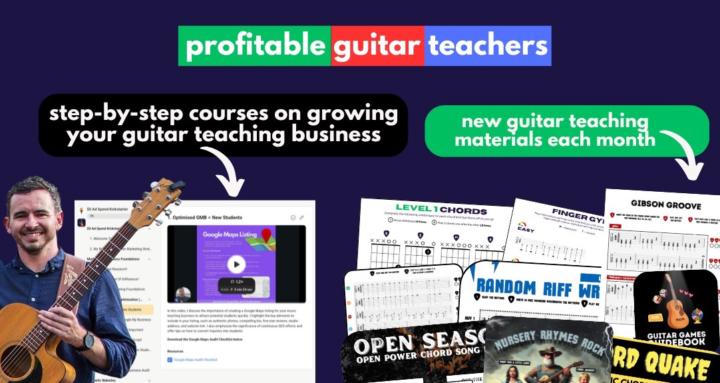 Profitable Guitar Teachers
