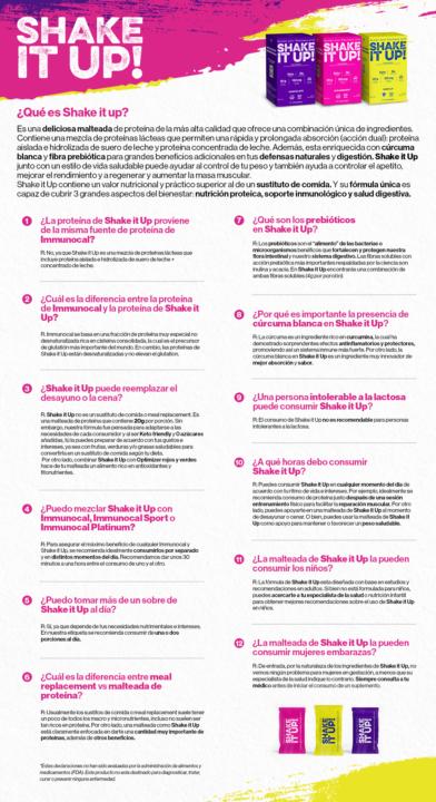 INFOGRAFICOS DE LOS PRODUCTOS INMUNOTEC