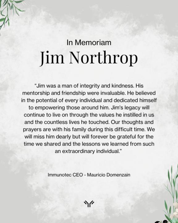 Descansa en paz, Jim Northrop.