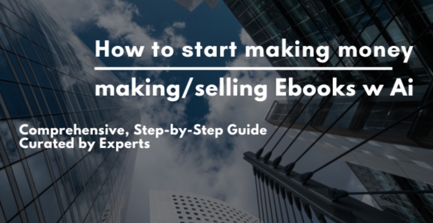 $ Making/Selling ebooks online