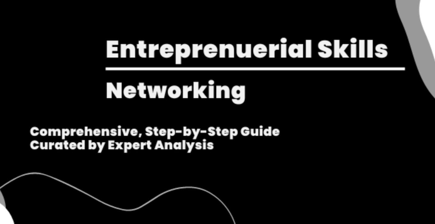 Get Good at Networking