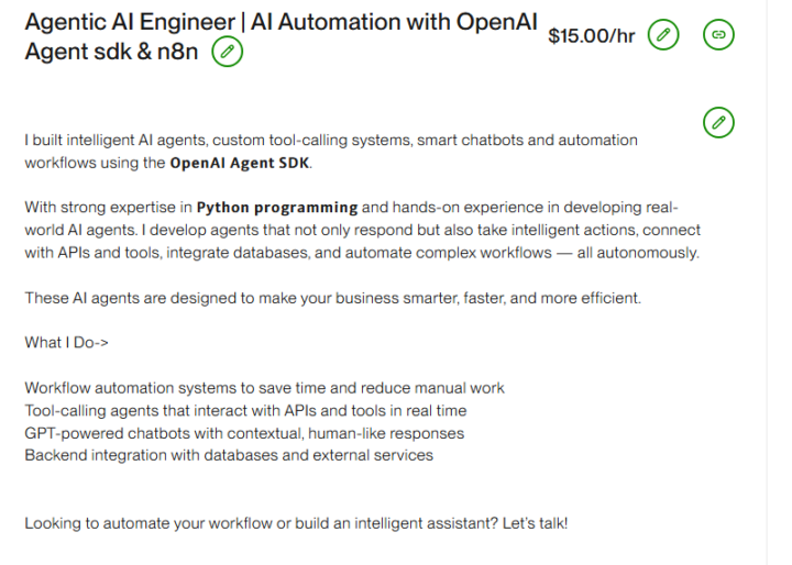 Improve about section