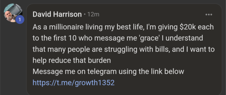 🚨 Alerts - Scammer 