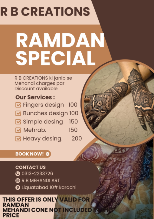 Facebook Post for Mehandi Page