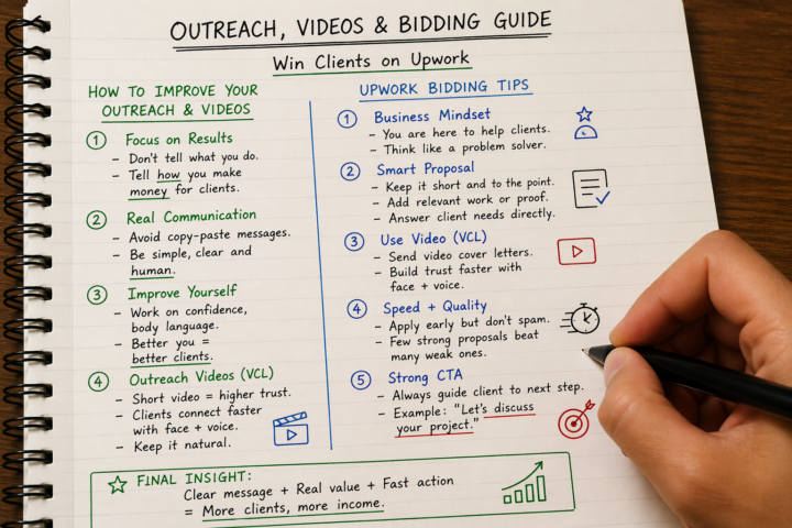 Day 9 Note: 🚀 Outreach, Videos & Bidding Guide