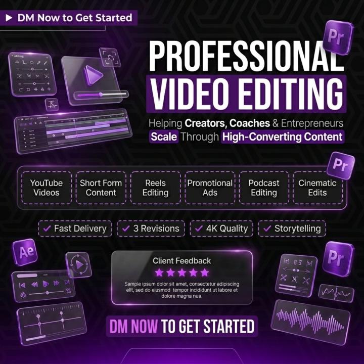 ⚡ Professional Video Editing That Makes Your Brand Stand Out