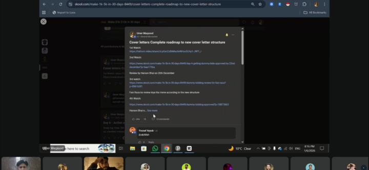 Post deleted - cover letters