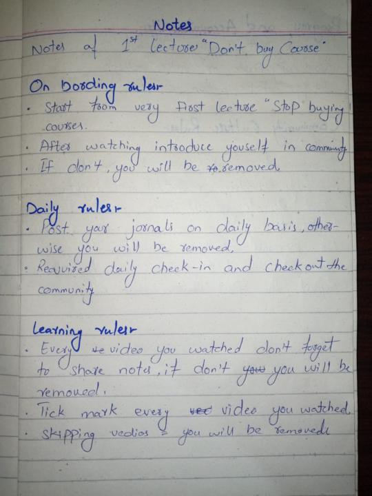 Notes of 1st lecture.