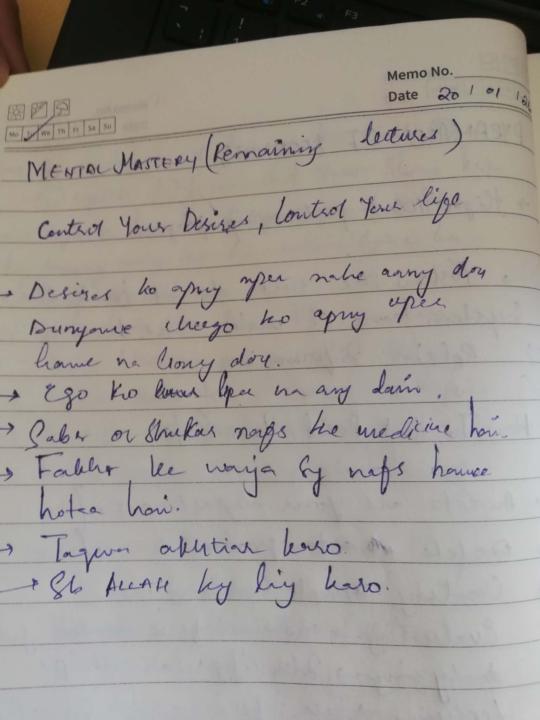 Mental Mastery (Remaining Notes)