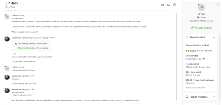 Need Feedback on this communication Style and Sales Call