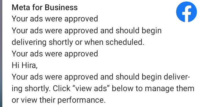 One of the most satisfaction email of this time  