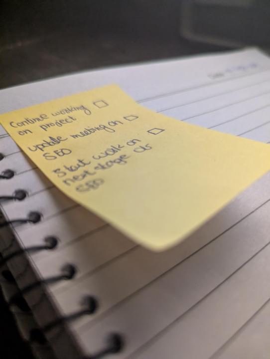  Daily Journal - 16th September