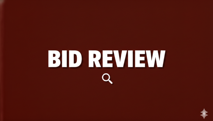  Dummy Bid Review