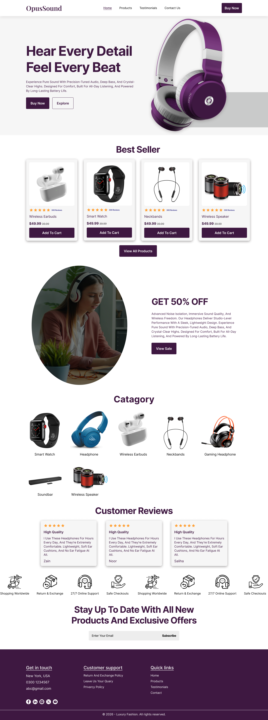 UX/UI Design Class 7 Assignment