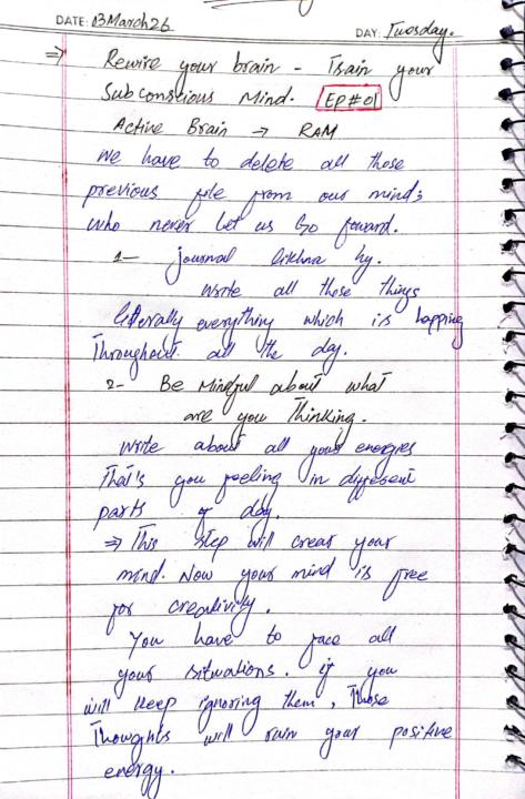 Mental mastrey of unstoppable Growth